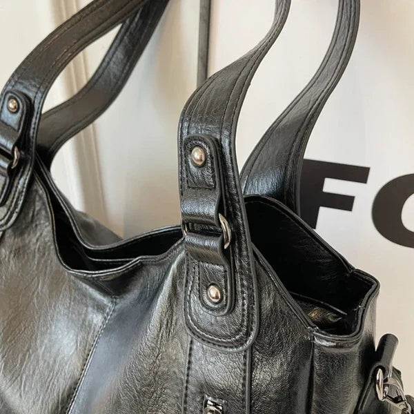 UrbanTote™ -  Leather Tote Bag