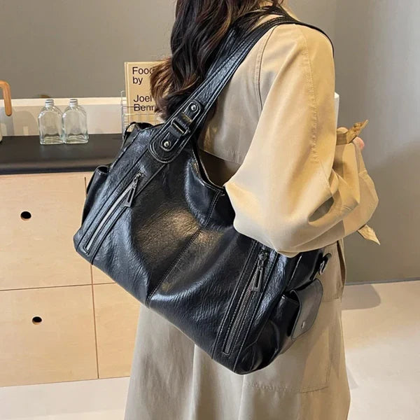 UrbanTote™ -  Leather Tote Bag