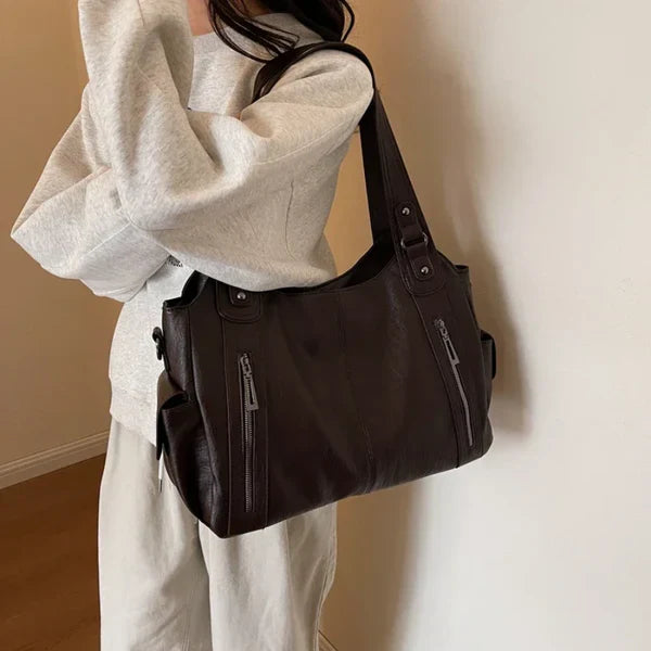 UrbanTote™ -  Leather Tote Bag