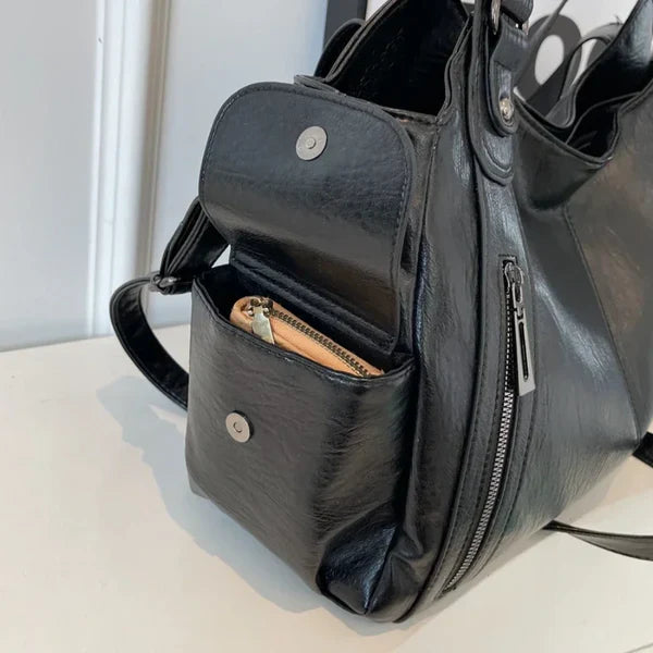 UrbanTote™ -  Leather Tote Bag