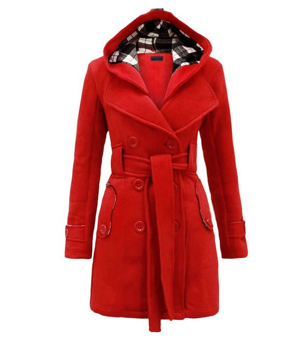 Tia - Stylish Mid-Length Winter Coat