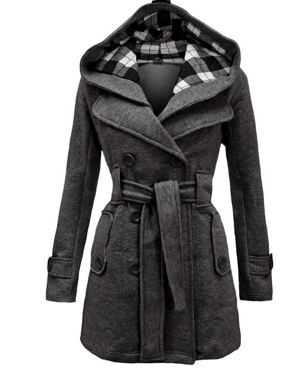 Tia - Stylish Mid-Length Winter Coat