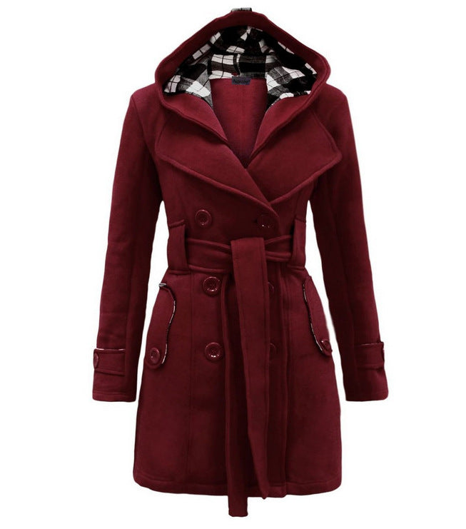 Tia - Stylish Mid-Length Winter Coat