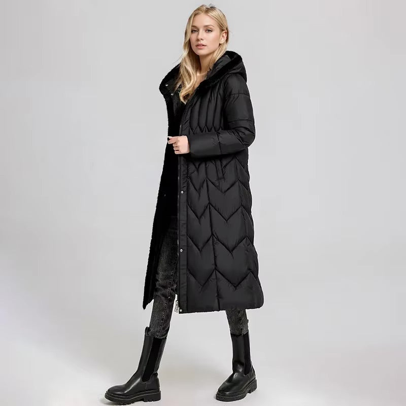 Lauren - Stylish Long Puffer Coat
