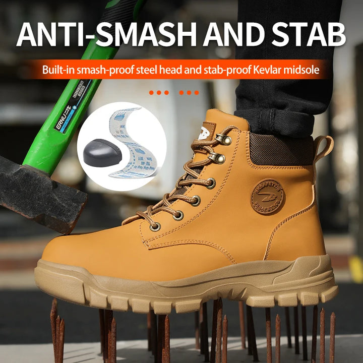 Vanguard - Waterproof and Durable Men's Safety Shoes