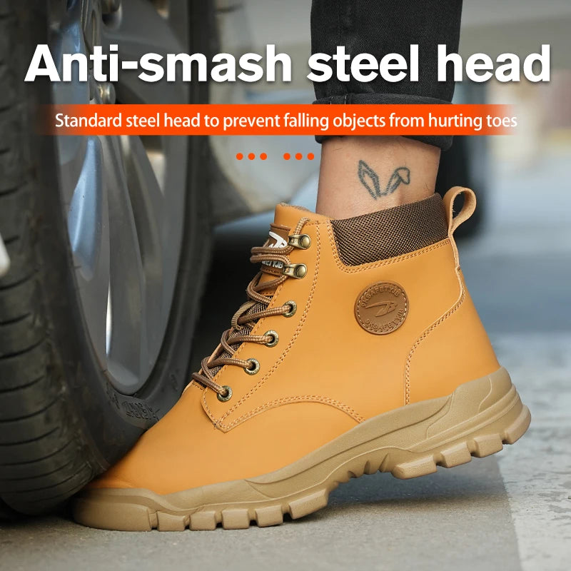 Vanguard - Waterproof and Durable Men's Safety Shoes