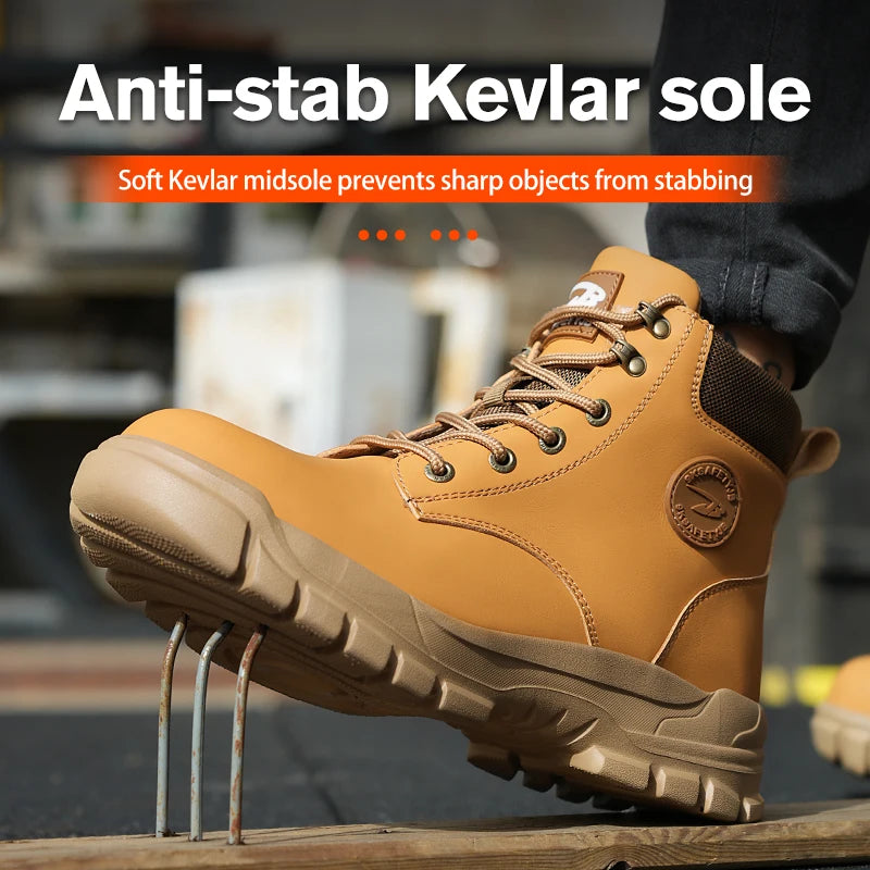 Vanguard - Waterproof and Durable Men's Safety Shoes