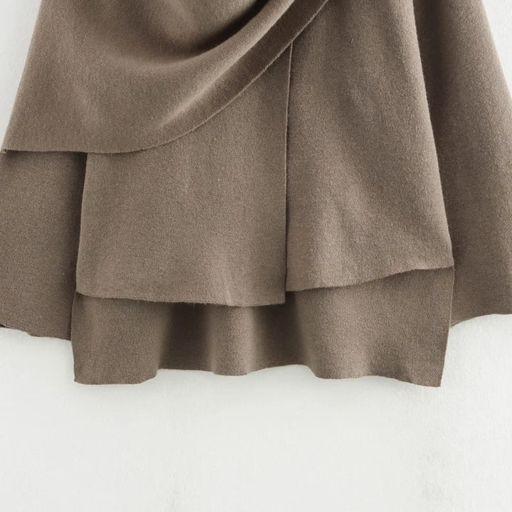 L'essence drapée - sculpted draped coat