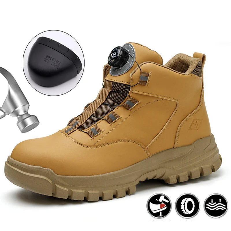Vanguard - Waterproof and Durable Men's Safety Shoes
