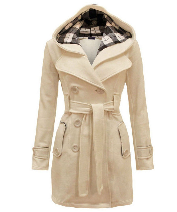 Tia - Stylish Mid-Length Winter Coat