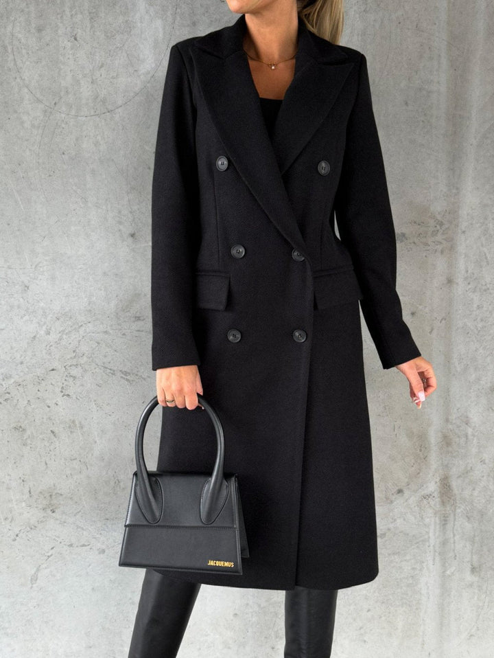 Miya - Elegant Double-Breasted Winter Coat